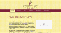 Desktop Screenshot of natureswaycafe.com
